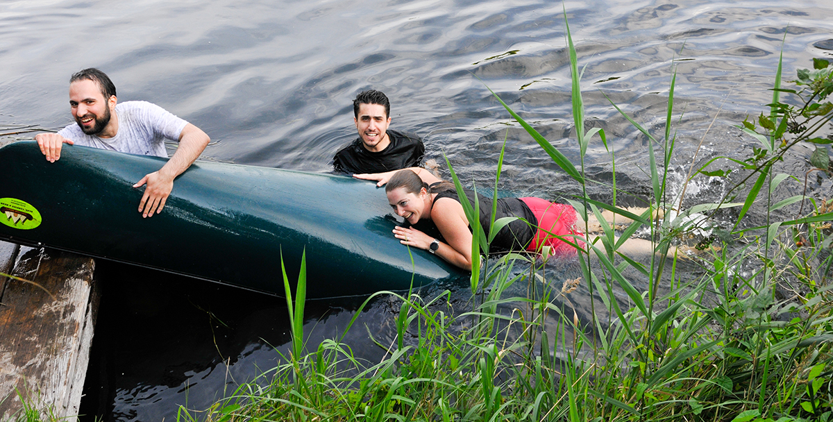 Lewitzcamp Garwitz Kanu fahren